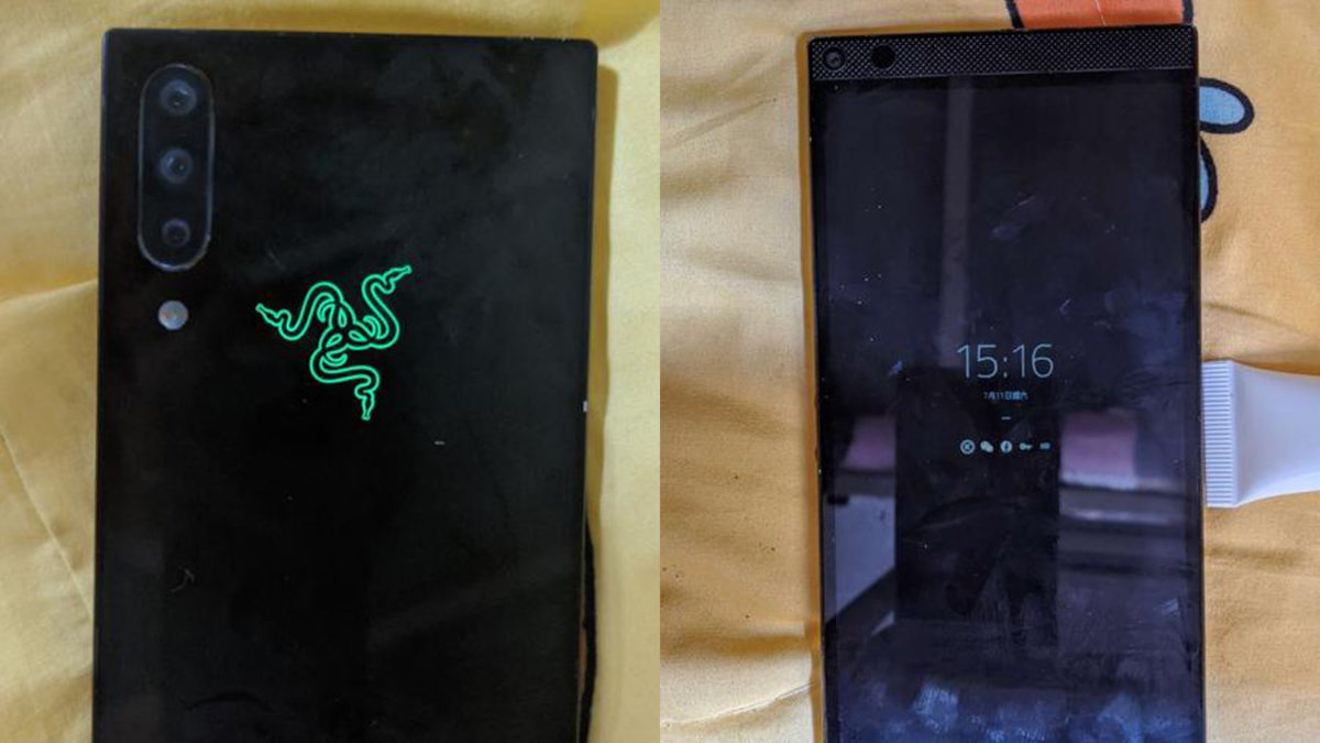 Per Razer Telefono 3 prototipo può sono emerse nel mercato online Cinese