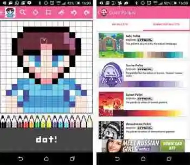 Tre applicazioni per disegnare sul pixel art Android senza impazzire