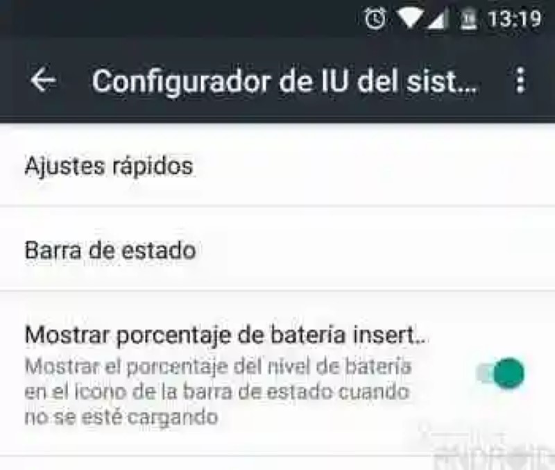 Activating the system configurator UI, Android customization hidden Marshmallow