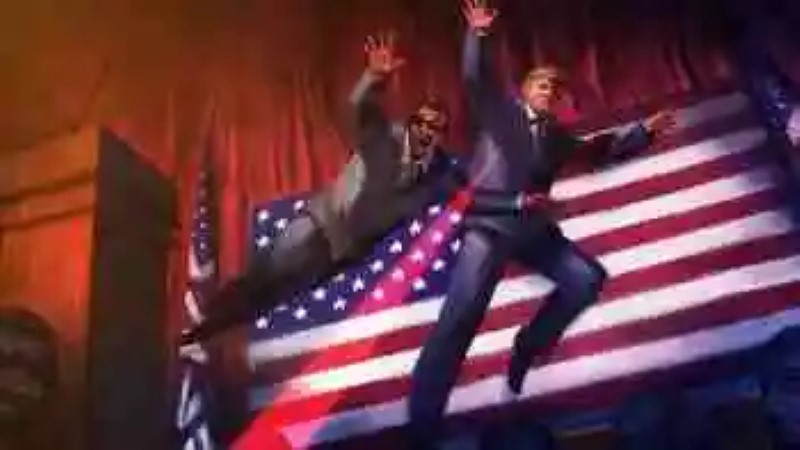 So is Mr. President!, a game for the PC in which we are the bodyguard of Donald Trump