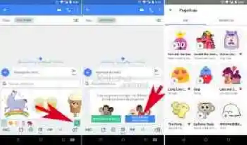 How to download new stickers of Gboard for Android