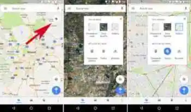 Assim de fácil e rápido é agora mudar de camada no Google Maps para Android