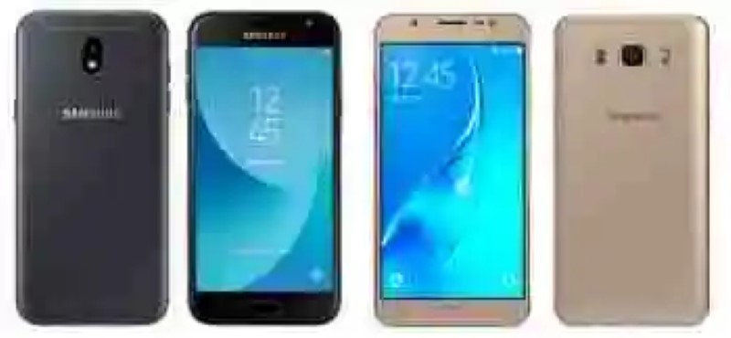 Samsung Galaxy J7 2017, J5 2017 and J3 2017, comparative: thus it has evolved the basic range of Samsung