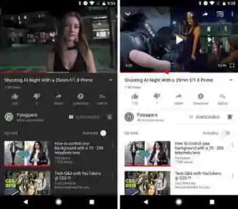 YouTube for Android to receive its dark theme, and incognito mode and more