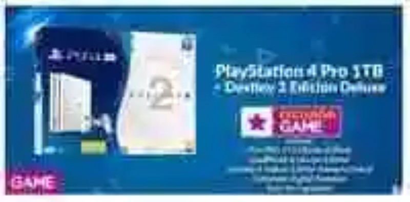 Le pack de Pro PS4 blanche avec Destiny 2 sera exclusif au JEU