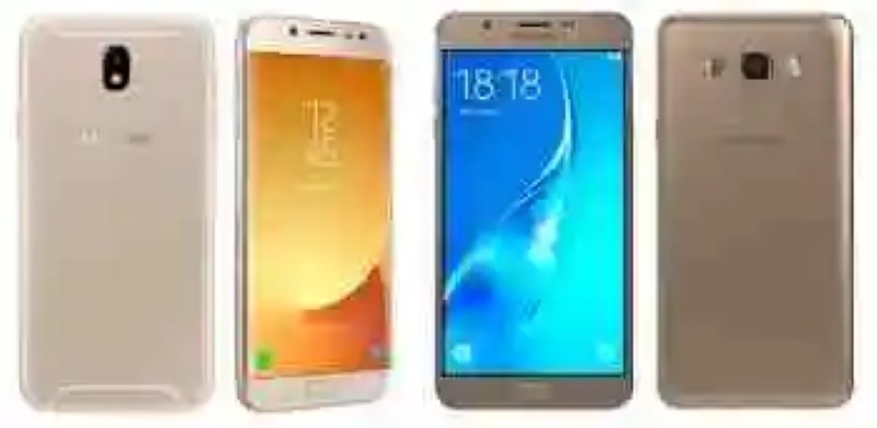 Samsung Galaxy J7 2017, J5 2017 and J3 2017, comparative: thus it has evolved the basic range of Samsung