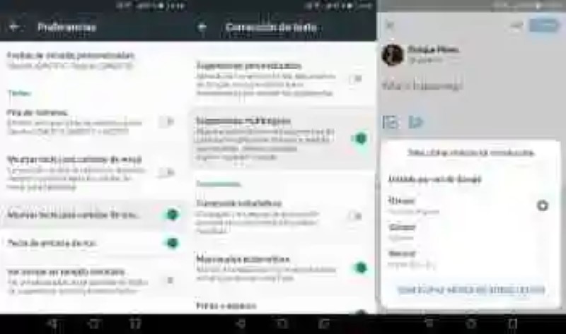 How to have two or more languages at the same time in the Android keyboard