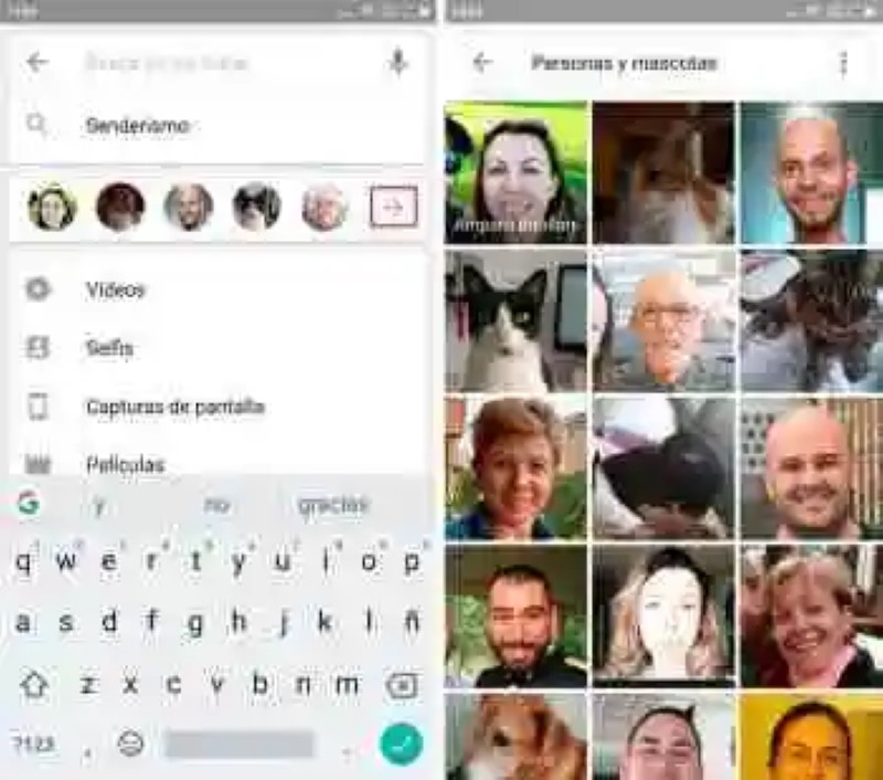 How to activate the facial recognition Google Photos on Android