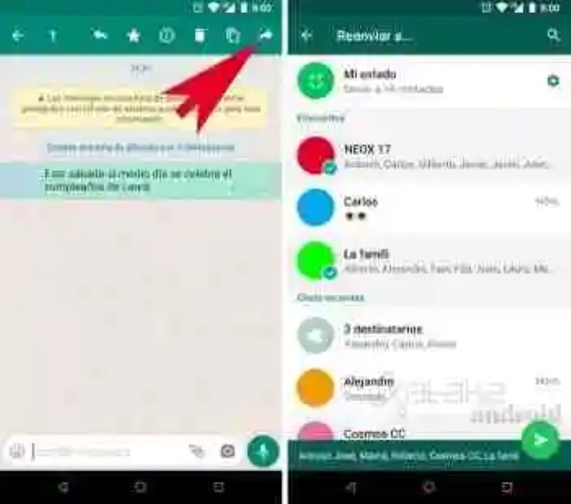 Como enviar a mesma mensagem para vários contatos ao mesmo tempo, com o WhatsApp para Android
