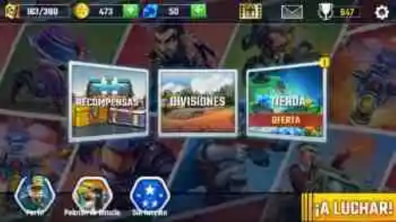 Blitz Brigade: Rival Tactics against Clash Royale, reasonable similarities between the titles of Gameloft and Supercell