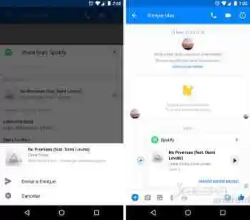 How to create playlists collaborative Spotify with Facebook Messenger