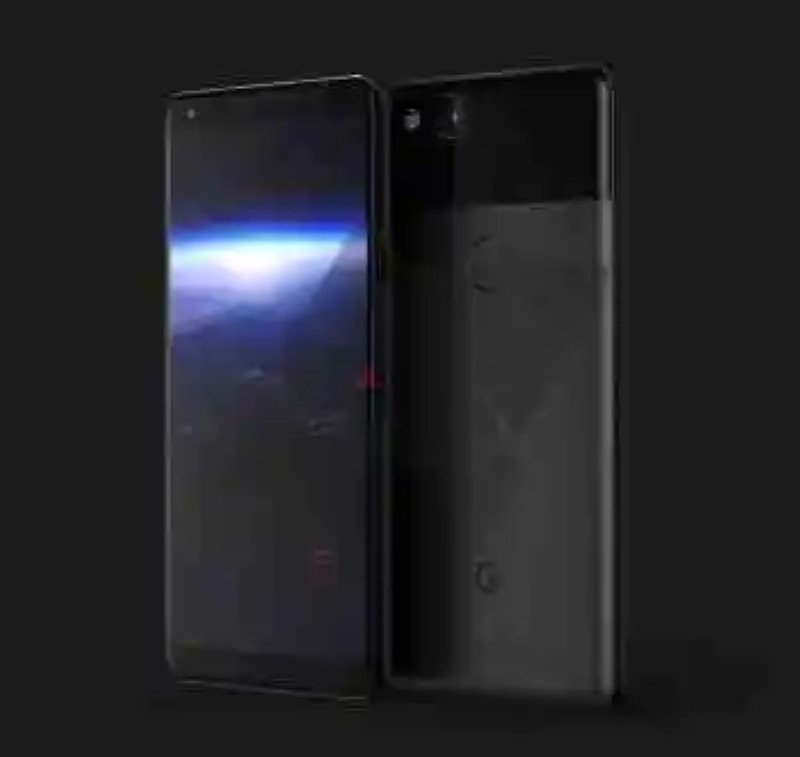 First real image of the Google Pixel 2: more frames than expected for the model of 5-inch