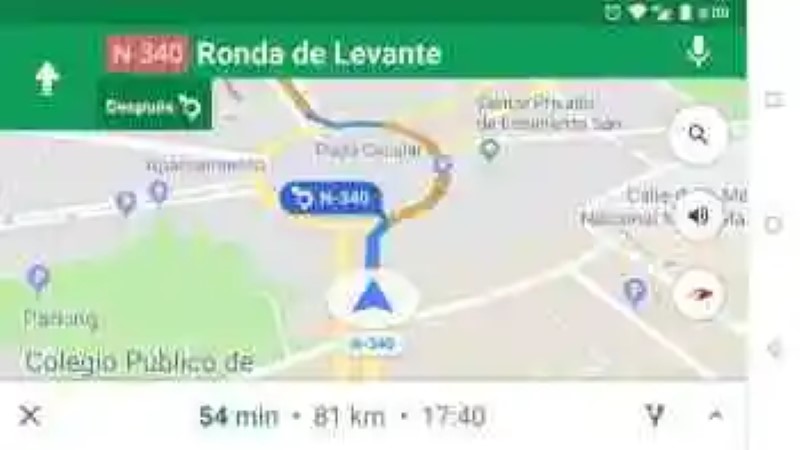 How to change the voice of Google Maps to listen to the directions without the names of streets and roads