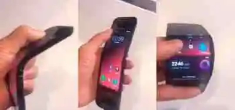 Lenovo returns to show a prototype mobile phone with folding screen
