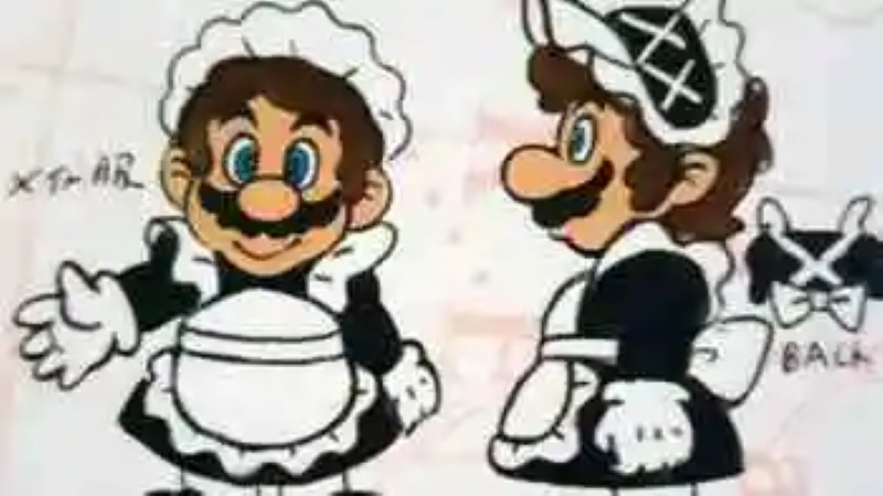 The book of art of Super Mario Odyssey reveals costumes discarded for Mario