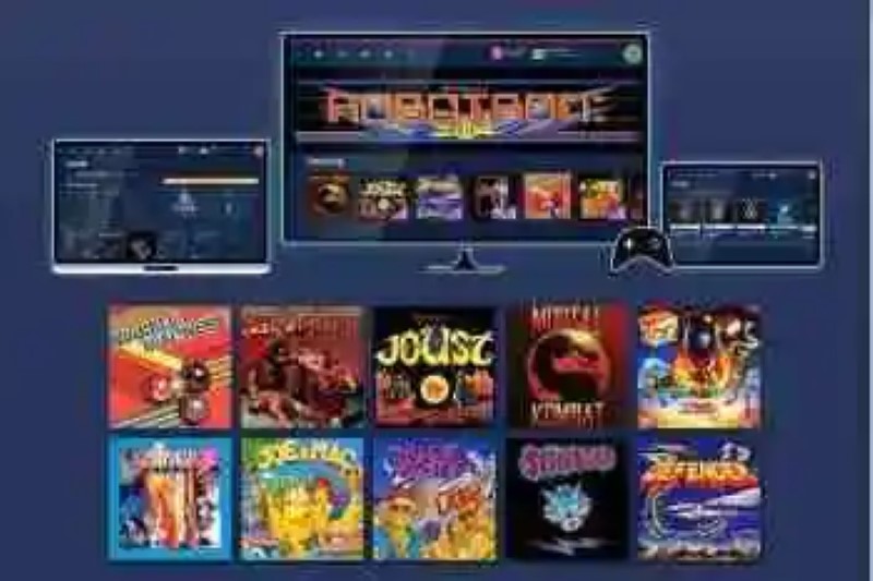 This is Antstream, a Netflix of video games retro
