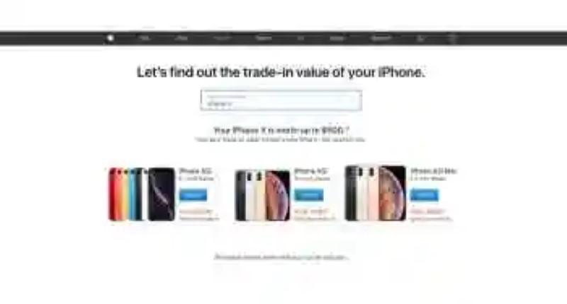 Apple create a page to compare the prices changes iPhone promotion