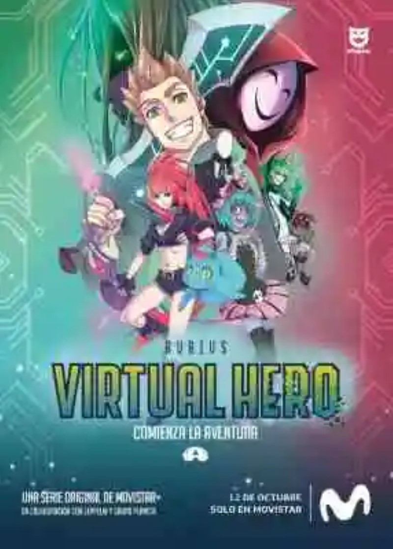 ‘Virtual Hero’, the animated adventures of Rubius already have a release date in Movistar+