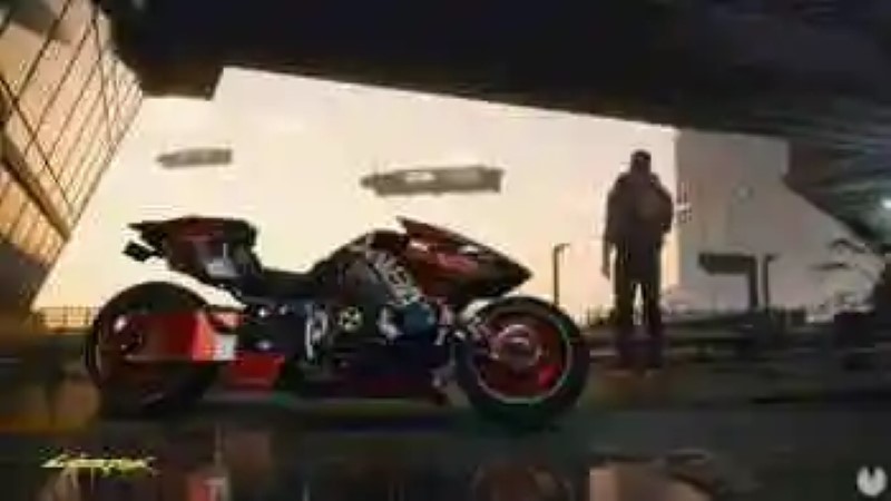 So it will be the bike that we will be able to tour the city of Cyberpunk 2077