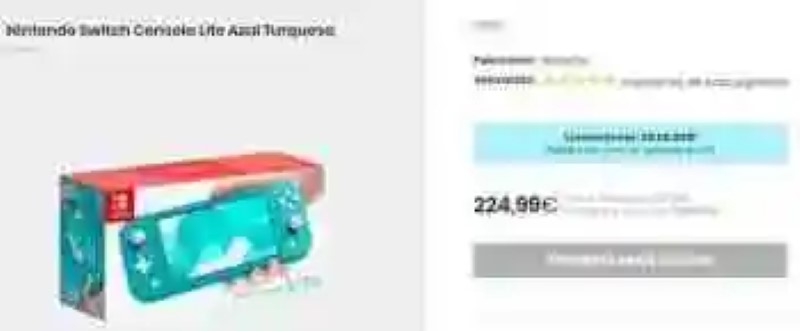 Várias lojas em Portugal colocam preço para Nintendo Switch Lite: Entre 220 e 240 euros