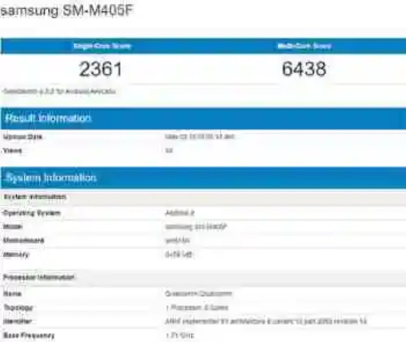 Samsung Galaxy M40 spotted on Geekbench running Android Foot and Snapdragon 675