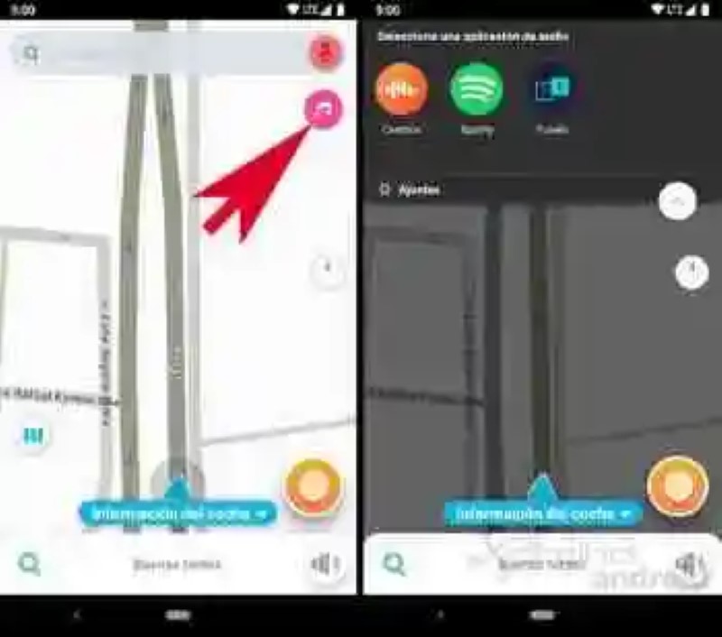 Waze for Android: how to listen to music and podcasts without leaving the GPS navigator