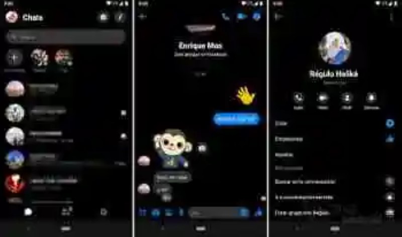 How to enable the new dark mode of Facebook Messenger for Android