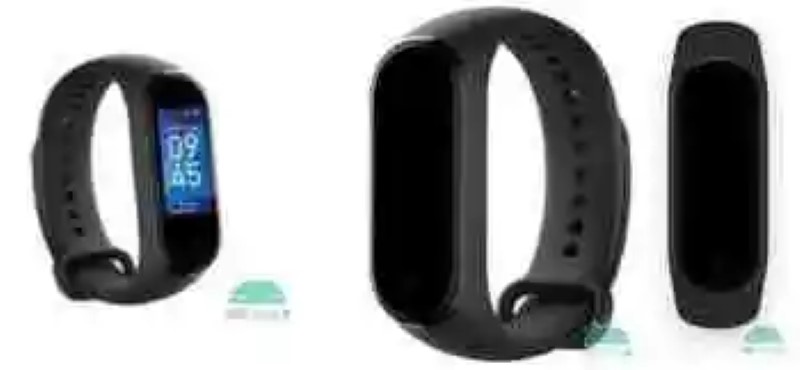 The Xiaomi Mi Band 4 is again filtered and points to a colour screen and support for voice commands