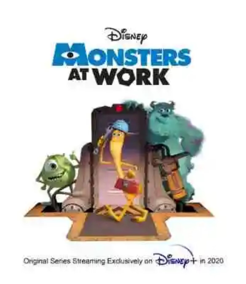 Chip and Chop will have a new series at Disney+ and there&#8217;s already a poster for &#8216;Monsters at Work&#8217;, a spin-off of &#8216;Monsters, SA&#8217;