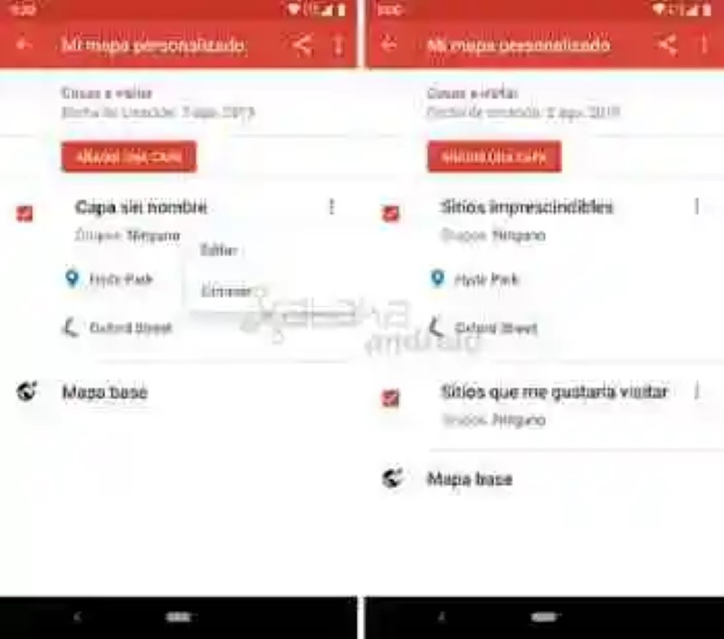 Come creare mappe personalizzate con Google My Maps per Android