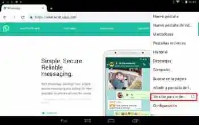 How to use WhatsApp Web on an Android tablet