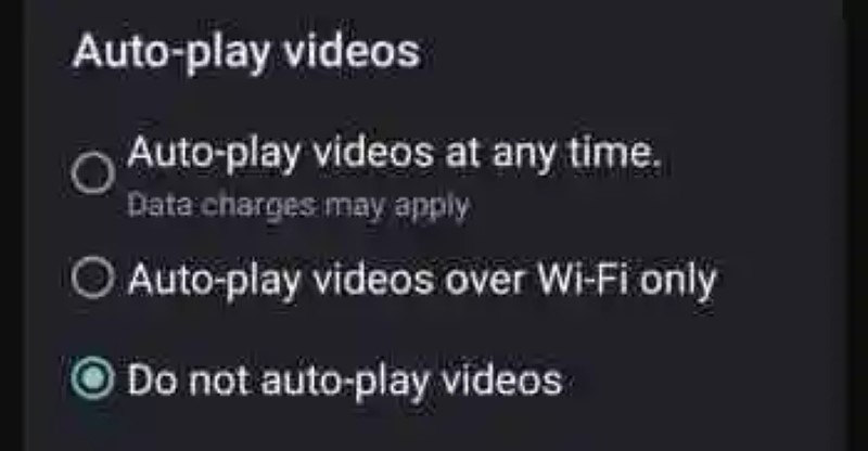 Google Play allows you to disable the new auto-play video
