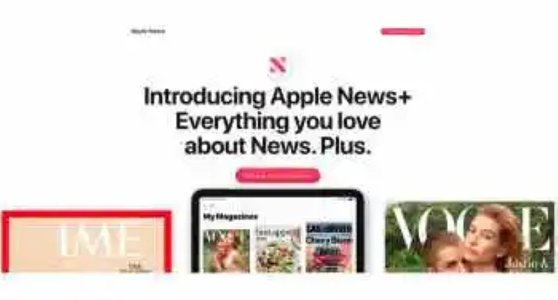 Apple offers a trial of three months free in the Apple News+ in the united States and Canada
