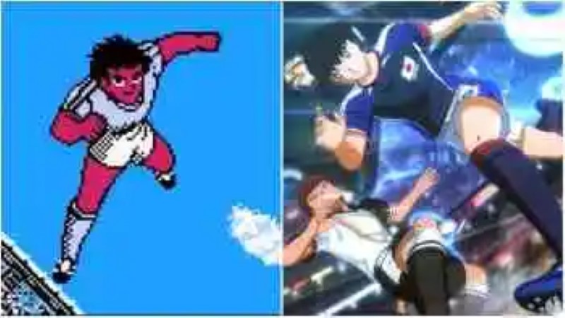 A review of the evolution graphic of the video game based on Captain Tsubasa