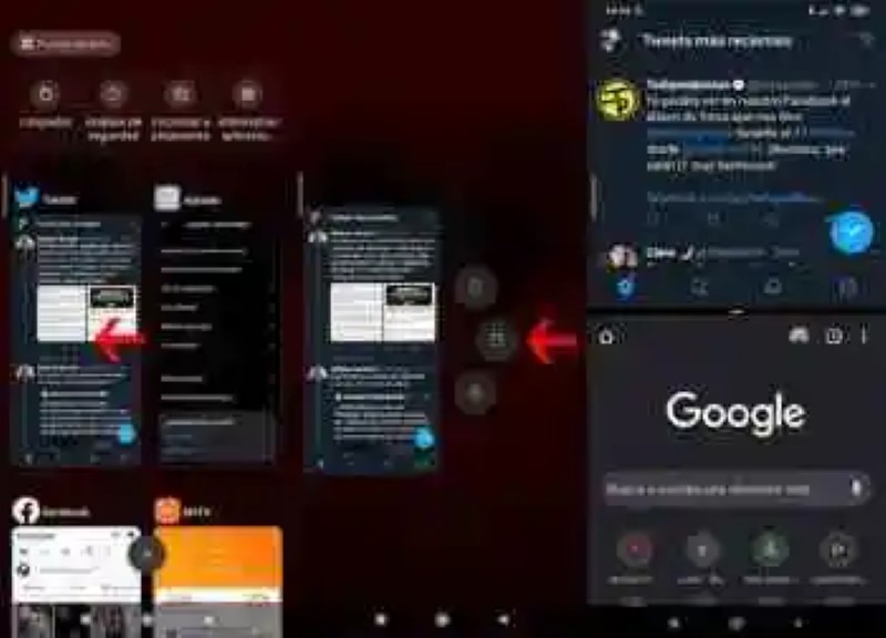 How to use two apps at once in split-screen on a mobile phone Xiaomi with MIUI