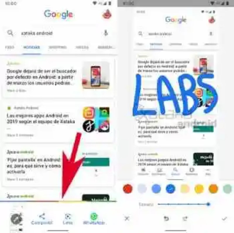 The application Google unveils &#8216;Labs&#8217;: your new section to test its upcoming functions