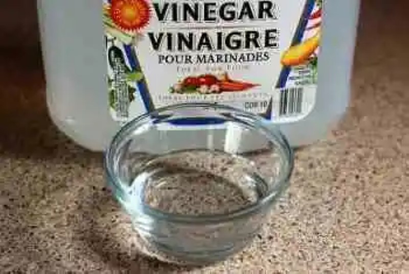 Examples of how to take advantage of the goodness of white vinegar