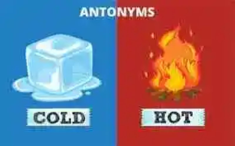 Examples of antonyms