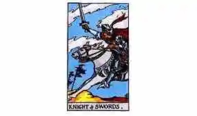 Knight of Swords Tarot card meaning