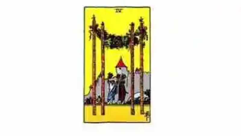 Four of Wands Tarot Card Meaning