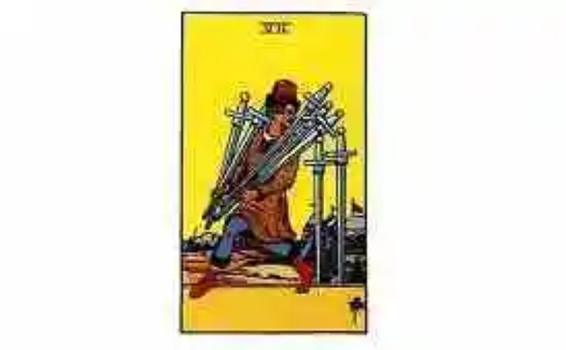 Seven of Swords Tarot card meaning