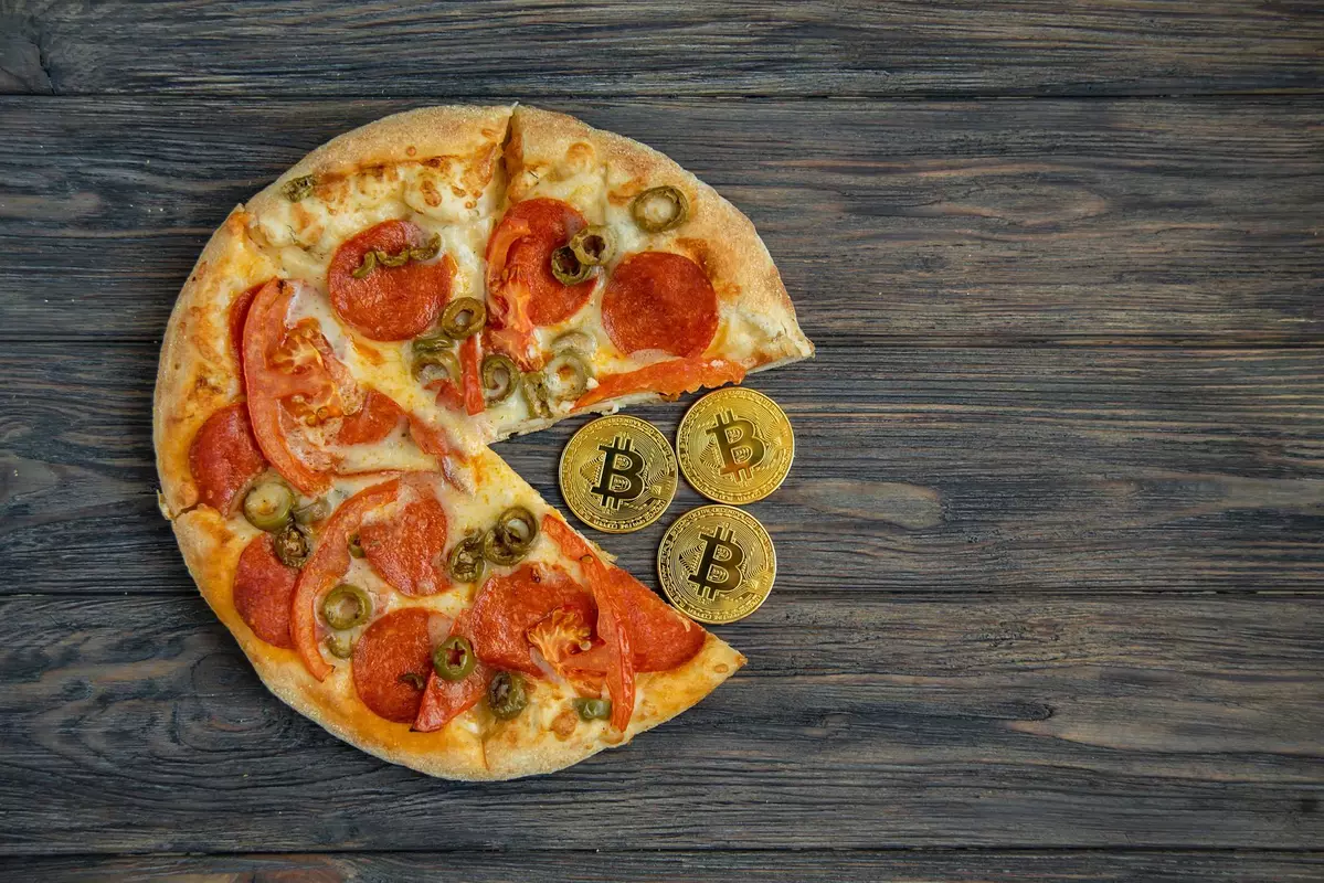 The most expensive pizza in history, which could be worth more than half a billion dollars